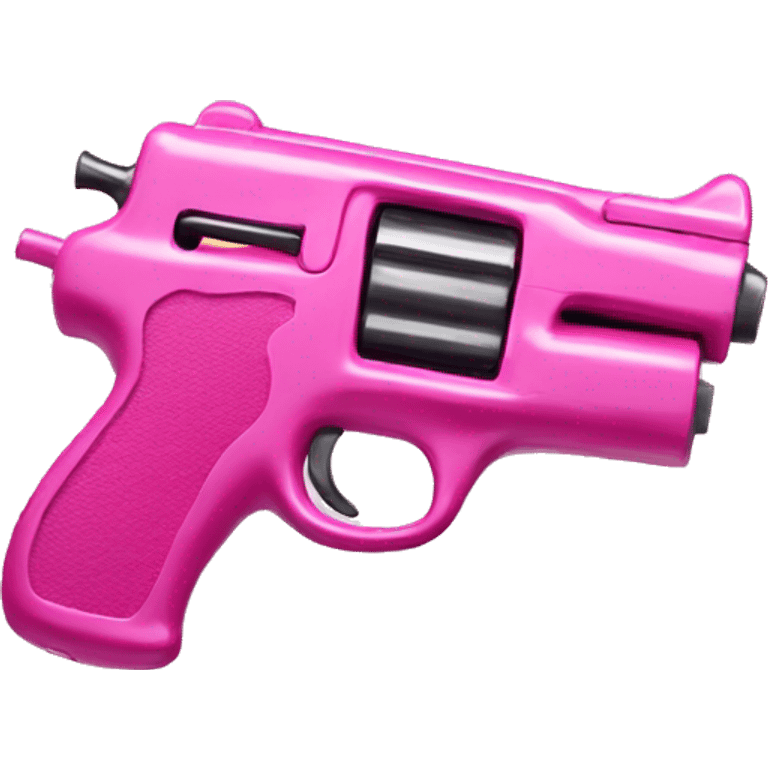 Toy gun that’s pink and girly emoji