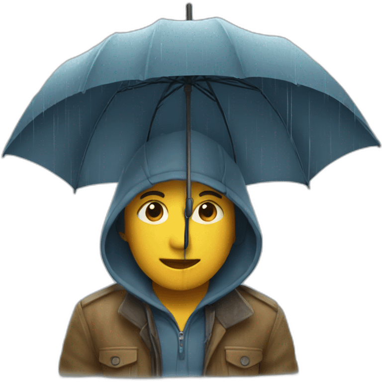 Rainy day emoji