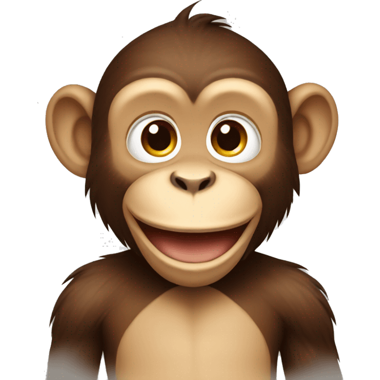 happy monkey emoji