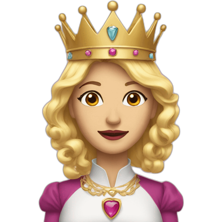 Queen crown emoji