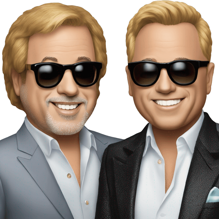 Billy joel and elton john emoji