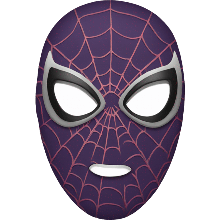 Spiderman mask emoji