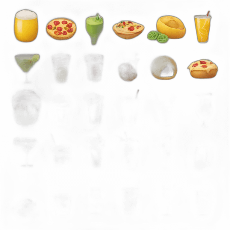 Food and drinks emoji