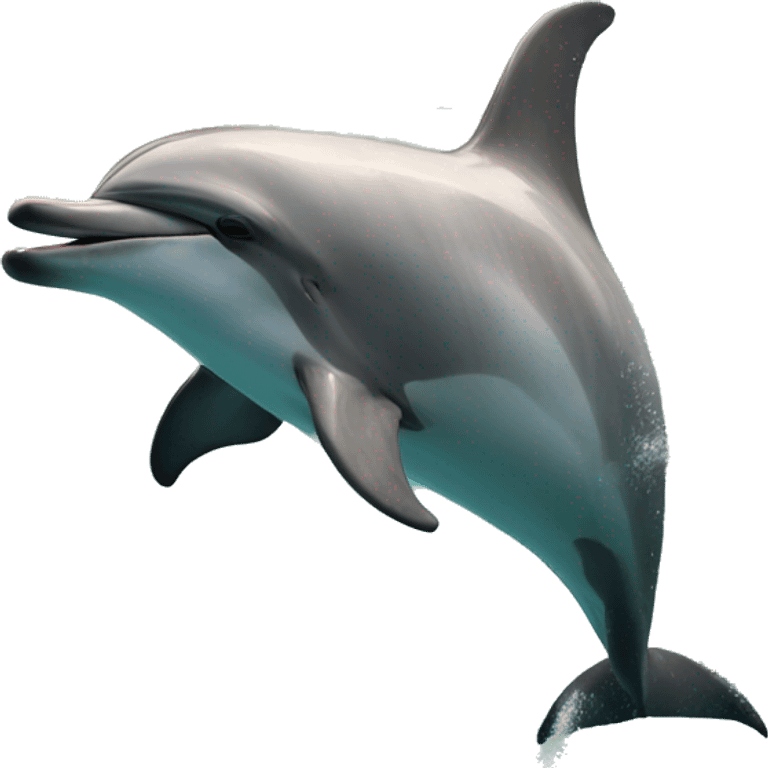 Good morning from a dolphin emoji