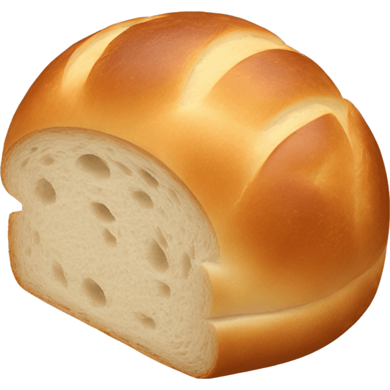 sourdough bread boule loaf honey emoji