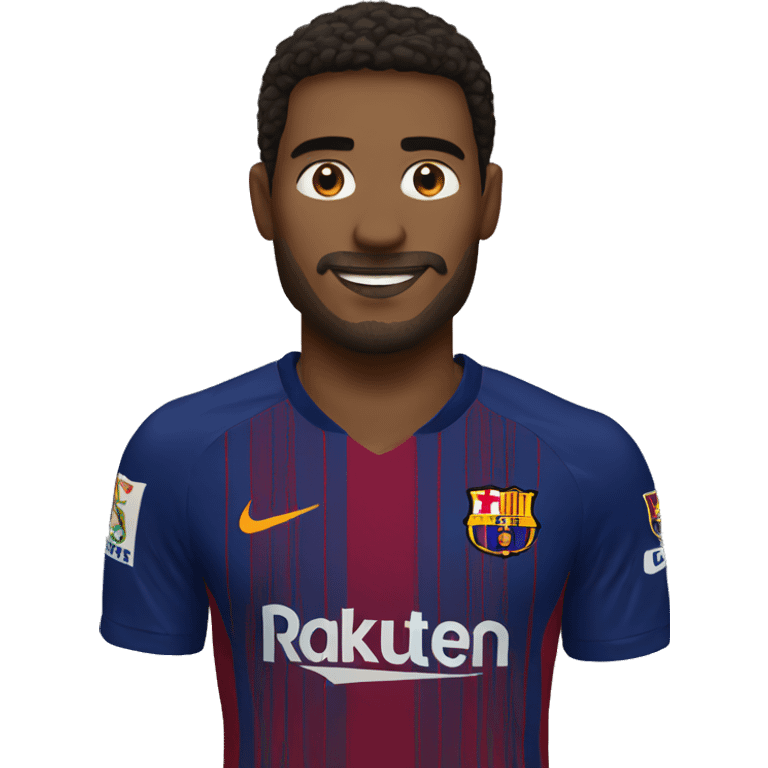 Football Barcelone retourner emoji