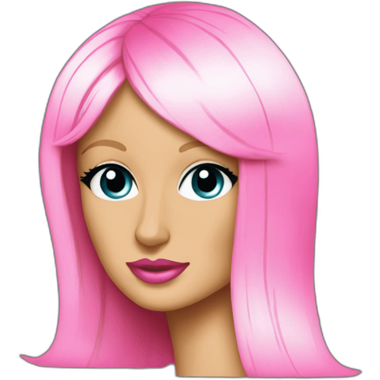 pink Paris hilton emoji