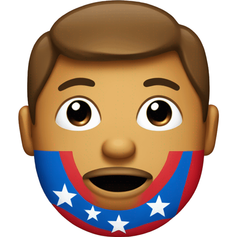 puerto rico with a poo emoji on it emoji