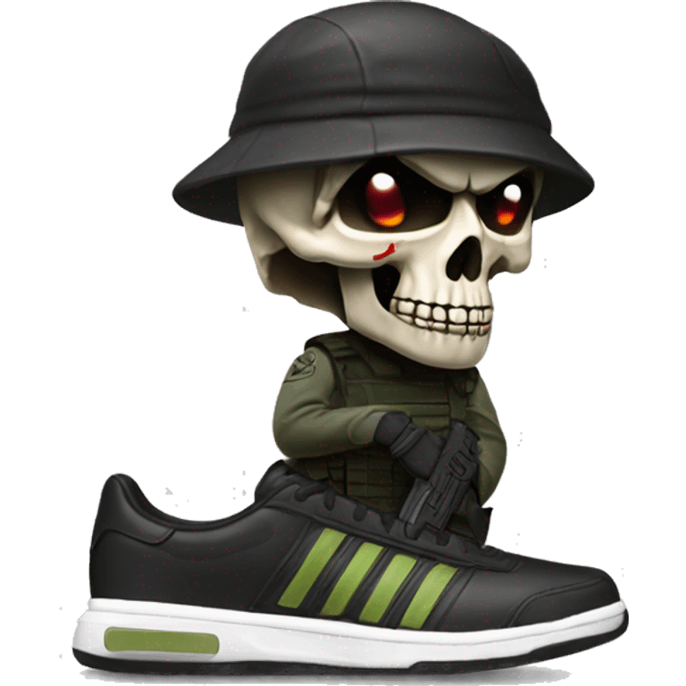 adidas skull soldier emoji