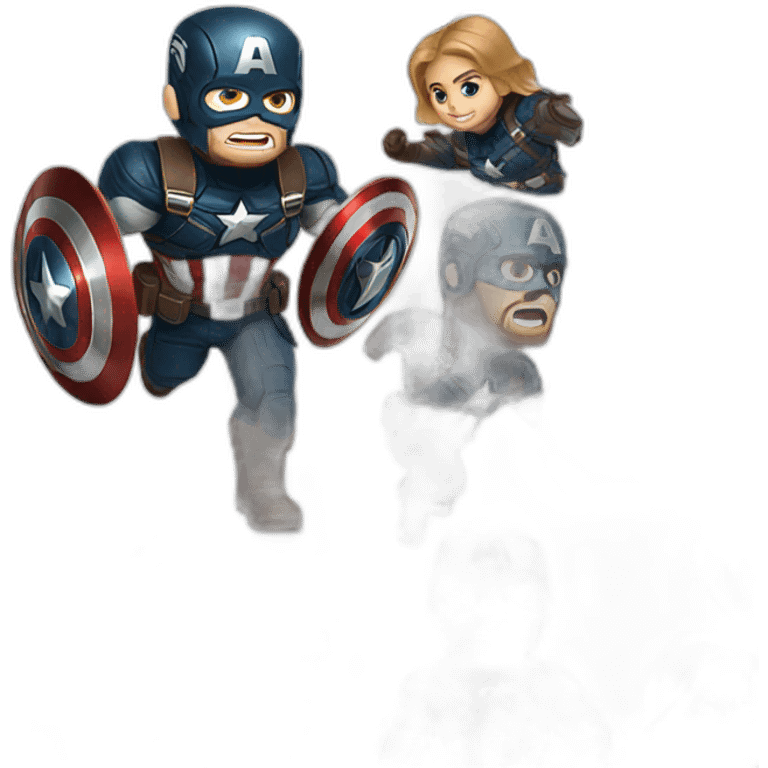 Emoji Captain America emoji