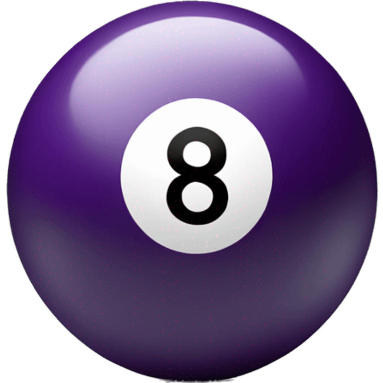 Colored 8 Ball emoji