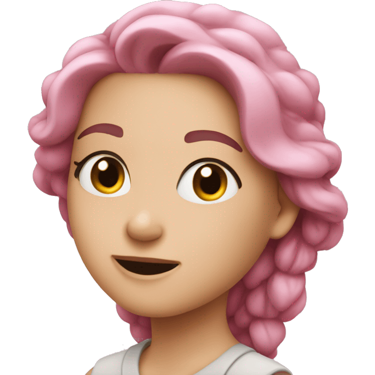 Rosa Herz  emoji