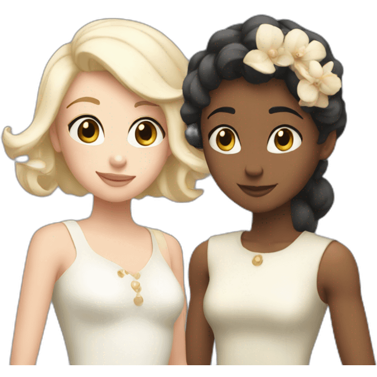 Pearl and marina emoji