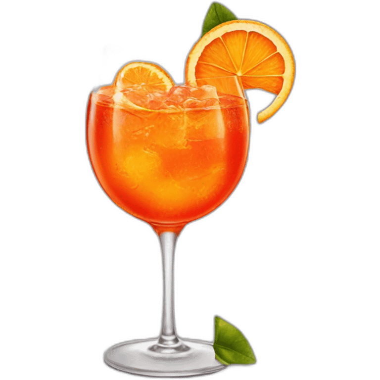 Happy Aperol Spritz emoji