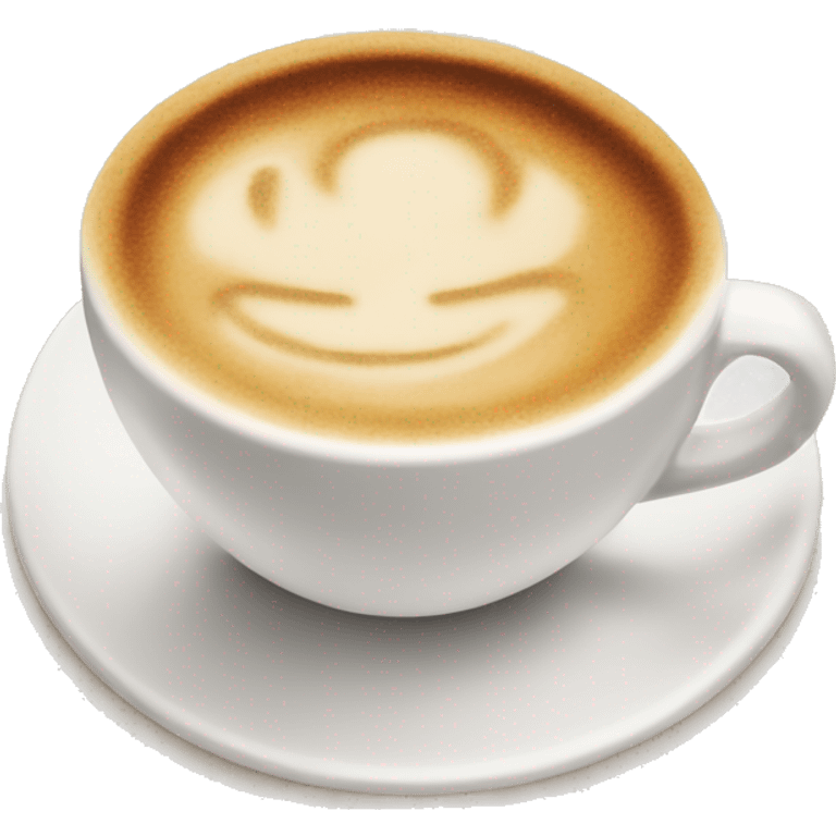 A cup of coffee latte emoji