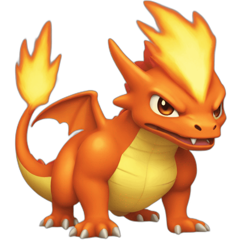 dracaufeu pokemon feu emoji