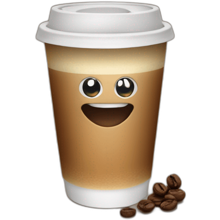 Astraunaut drink coffee emoji