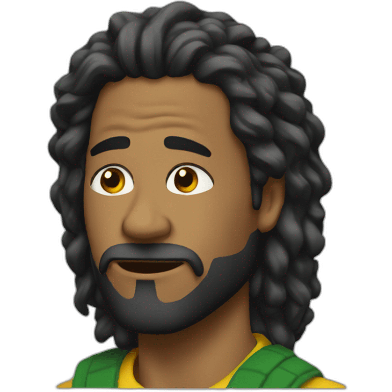 disappointing reggae man emoji