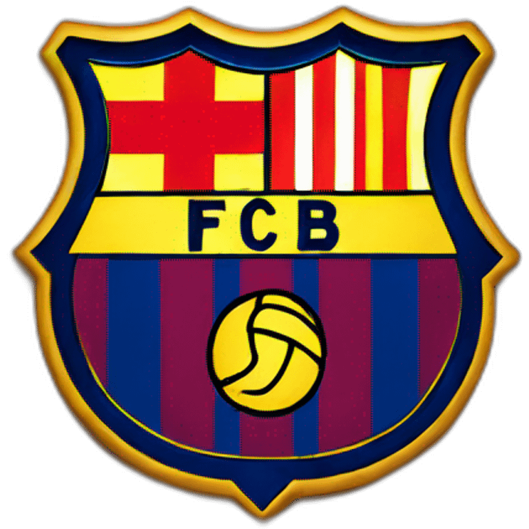 barcelona football club emoji