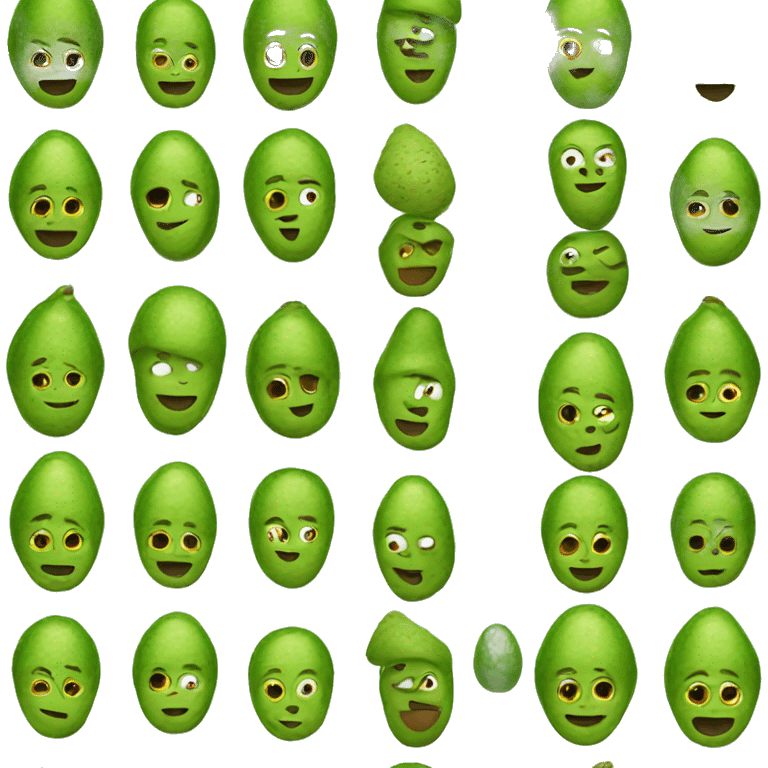 avocado man emoji