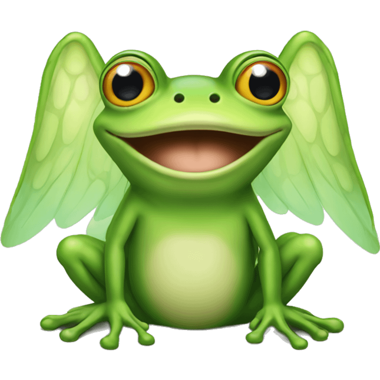 frog with wings emoji