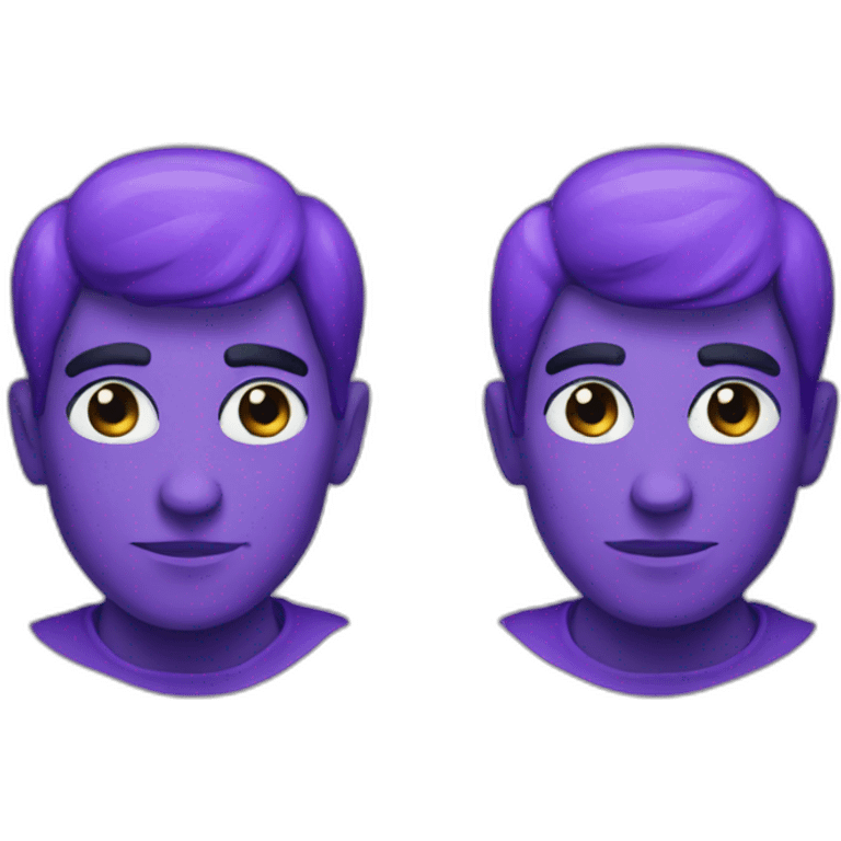 purple guy emoji