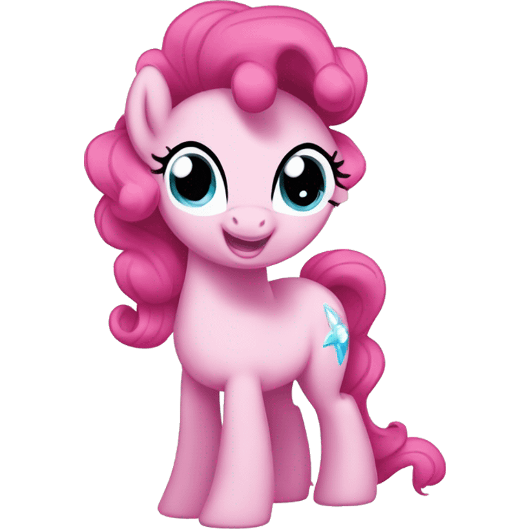 Pinkie pie pony from my little pony emoji