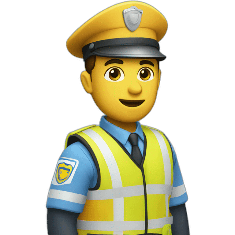 traffic warden emoji