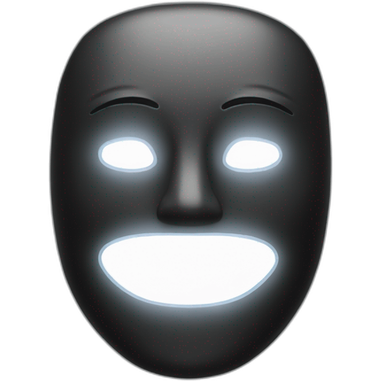 Led mask emoji