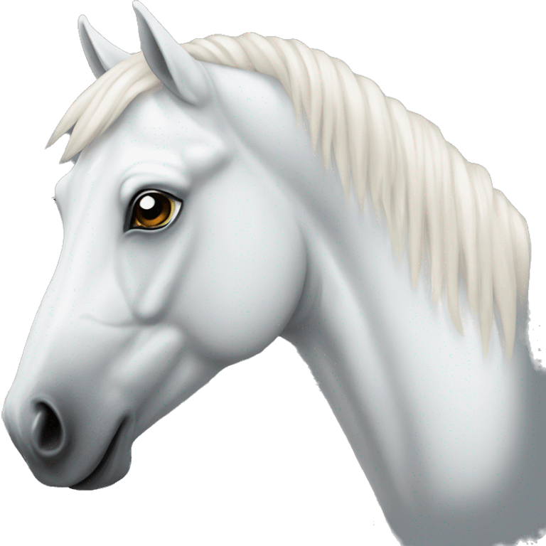 White horse emoji