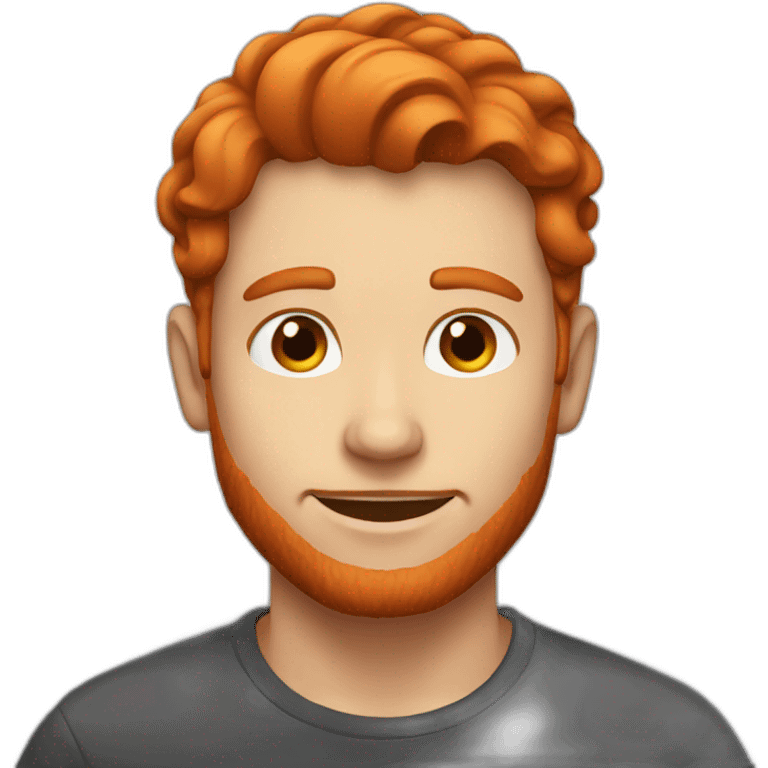 Redhead guy emoji