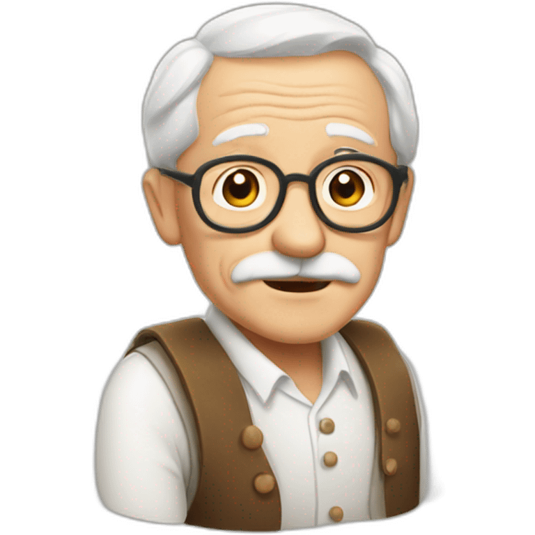 Old grandpa France emoji