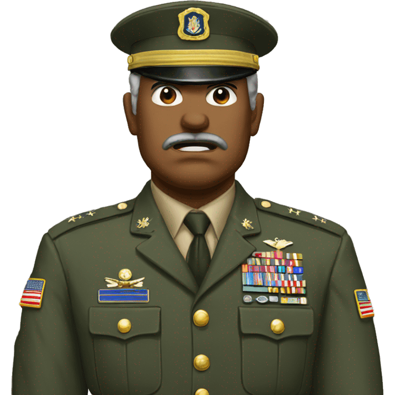 general of army usa angry emoji