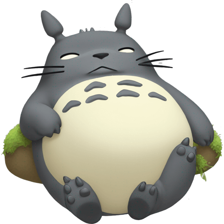 Totoro sleeping  emoji