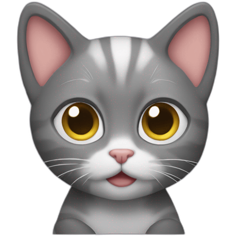 Coding kitten emoji