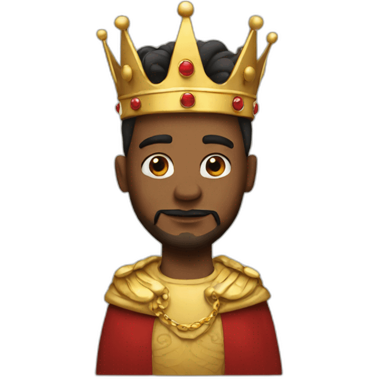 king with the crown emoji