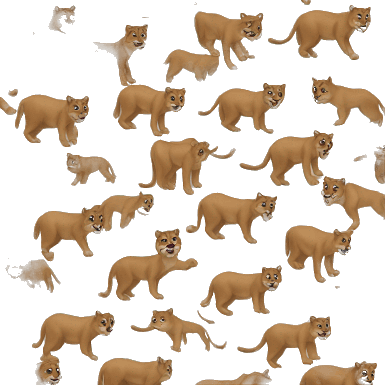 Cougar emoji