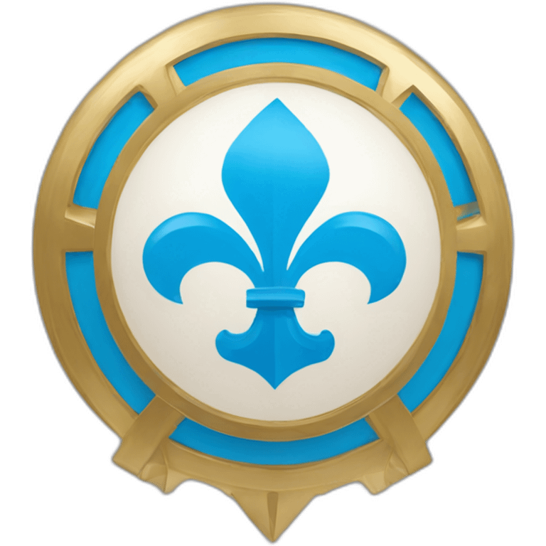 Olympique de Marseille logo emoji