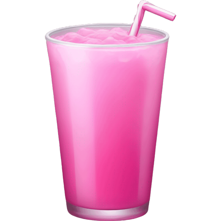 Pink drink emoji