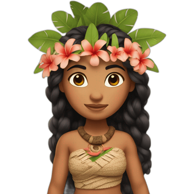 Moana emoji