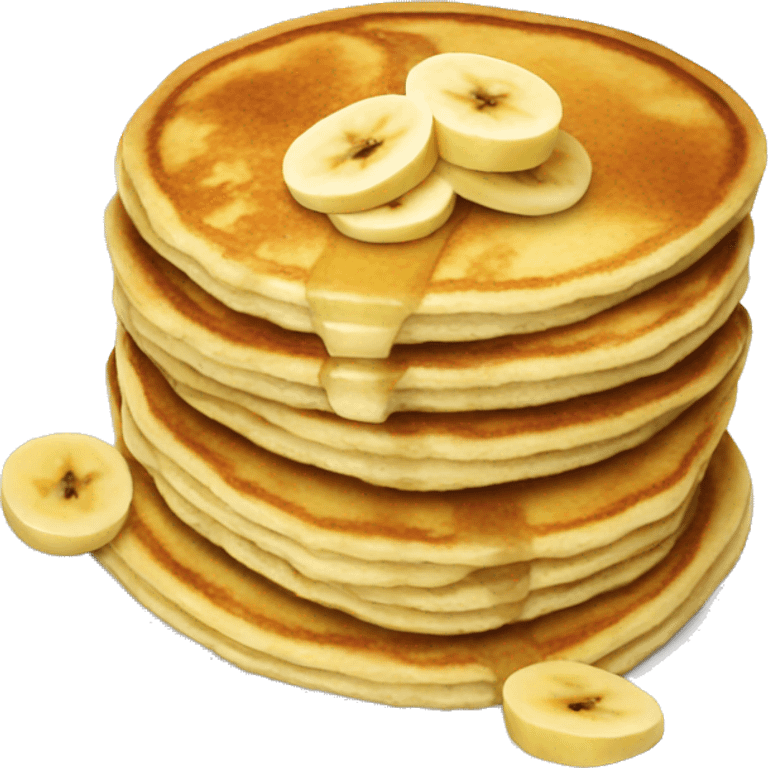 banana pancakes  emoji