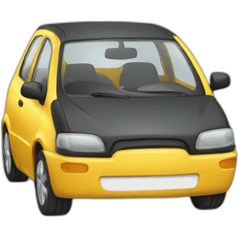 Voiture humain emoji