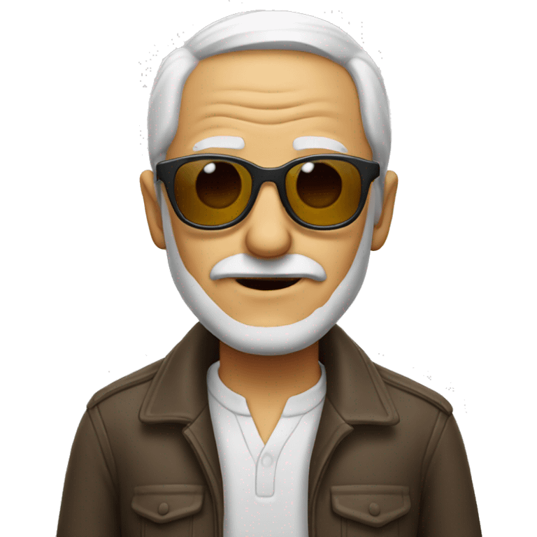 Old man with sunglasses emoji