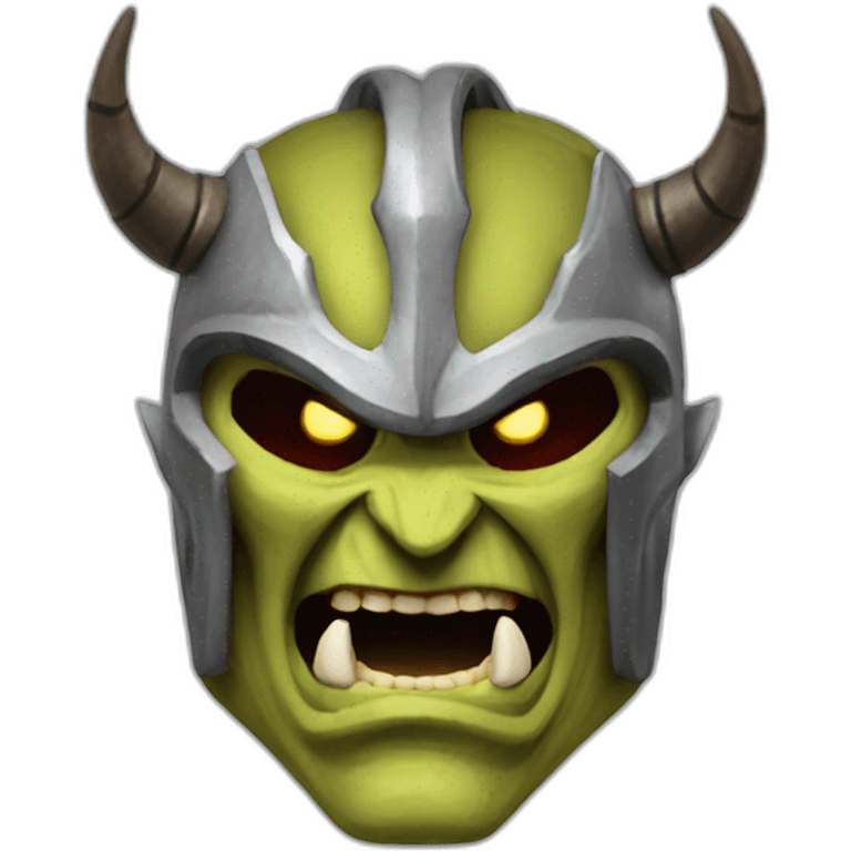 Laughing shao kahn emoji