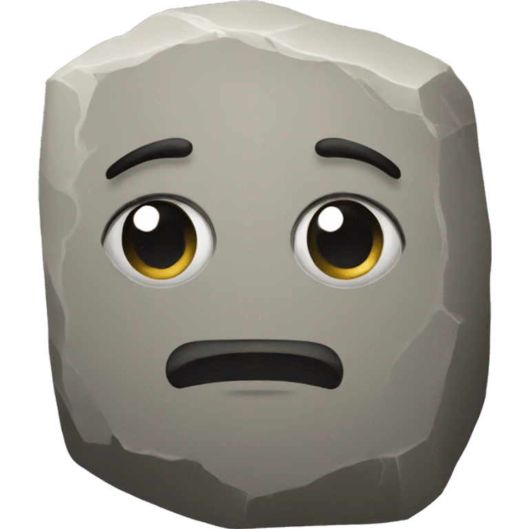 Stone  emoji