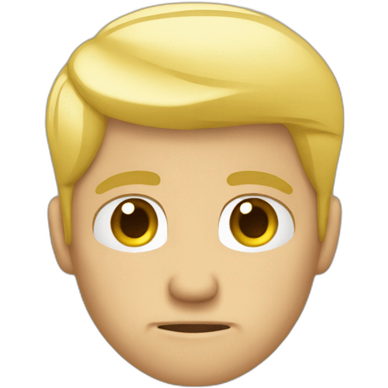 blonde man facepalm emoji