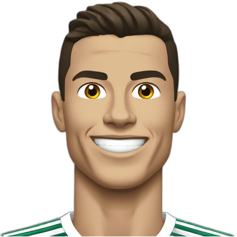 Cristiano Ronaldo madrid emoji