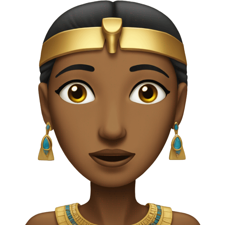 ancient egyptian woman crying emoji