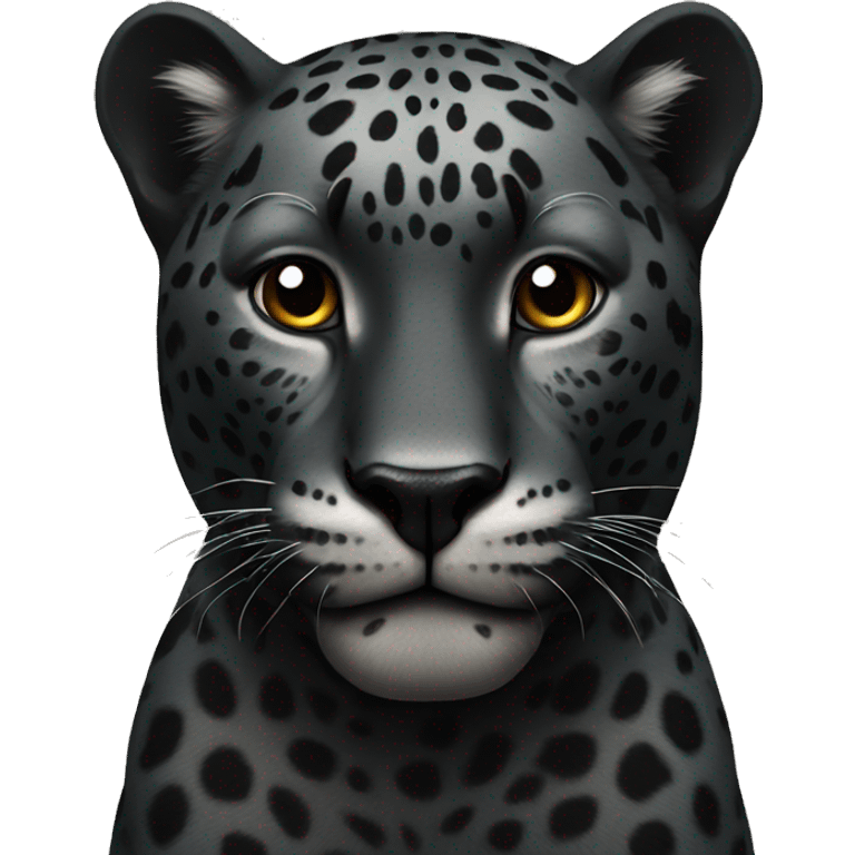 Black jaguar emoji