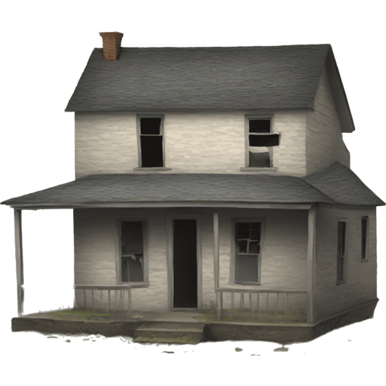 Abandoned house emoji